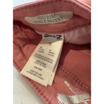 Seven7 Jeans Womens 10 Pink Raw Hem Mid Rise Ankle Skinny Preppy Stretch Travel Photo 6