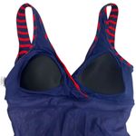 Tommy Bahama  Sea Swell V Neck Faux Wrap One Piece Swimsuit, Air Kiss Red Photo 7