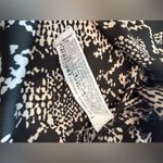 ZARA  Black and‎ Cream Printed Mini Slip Dress NWT Size M Photo 7