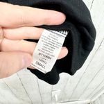 Elan Sweater Women's S One Shoulder Cutout Top Black Asymmetric Long Sleeve Photo 3