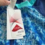 NWT swimsuits for all zip up swimsuit long sleeves top Blue Size 28 Photo 6