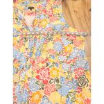 Talbots  cotton multicolor dress button front belt plus sz 24W Photo 4