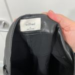 Wilfred Aritzia Sz 4 Black Melina Cropped Straight High Rise Vegan Leather Pants Photo 9