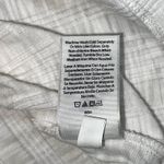 Free Assembly | White Tie Neck Top with Puff Sleeves | Small Photo 9