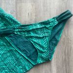 Lole  Swim Suit Green Leaf Print 2 Piece Small Tankini Top Large Bikini Bottom Photo 3