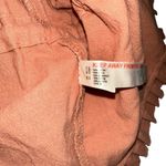 Free People Luna Sleeveless Pleated Corset Top MEDIUM in Iced Chai Photo 4