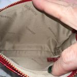 Brahmin Crimson Red Croc Embossed Leather Wristlet Clutch Pouch Bag Photo 7