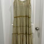 Free People Midnight Dance Maxi Dress in Canary Combo Yellow Sz XS Photo 7