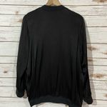 Universal Standard Satin Bomber Jacket - Black - S (14-16) Photo 15