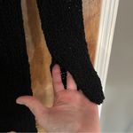 H & M Black loose knit sweater. Size XS Photo 9
