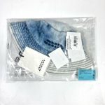 Isabel Marant Giorgia Embroidered Acid Wash Denim Bucket Hat Tie Dye NWT 58 cm L Photo 10