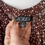 J.Crew Drop-waist cotton poplin mini dress in mocha floral 4 Photo 6