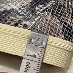 New Earth Snake Embossed Zen Groove Slip On Shoes Gray Size 7.5 Photo 9