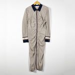 Veronica Beard Mesika Silk Chiffon Stretch Print Ruched Button Front Shirtdress Photo 0