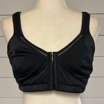 Breezies Soft Shimmer Seamless Front Close Wireless Black Bra 40C Size undefined Photo 0