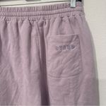 STAUD  Lavender Wide Leg Crop Sweatpants M Photo 6