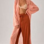 Anthropologie Duster Kimono Cardigan Pink One Size Boho Soft Lightweight OS Photo 0