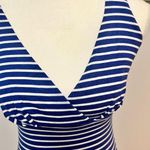 Trina Turk  SIZE 0 Sleeveless Stripped Asymmetrical Dress Photo 1