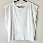 Aerie  White Sweatshirt Muscle Tee Size Medium Photo 0