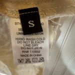 Isalis  Tan Linen Button Front Midi Dress Photo 5