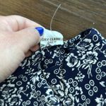 Sarin Vintage Floral Romper Navy Medium Photo 4