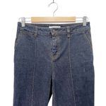 Zimmermann Concert Stiletto Jeans Women’s Size 28 Dark Denim Flare Leg Split Hem Photo 4