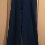 Dickies Women's Scrub Pants Nurse Medical Size Small Royal Blue Photo 0