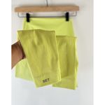 Set Active  Leggings Neon Green Sportsbody High Waisted Pull On Stretch Small Photo 8