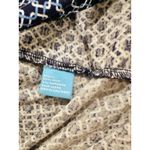 J. McLaughlin  Twist Front Silk Blend Geometric Pattern Dress Size M Medium EUC! Photo 4