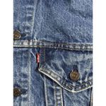 Levi's Jacket Mens 50 Blue Jean Denim Trucker Type III 80s 70506 Size 42 VTG Photo 2