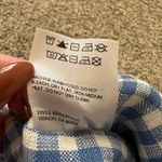 Reformation blue & white gingham Holcomb linen tank top size 0 NWT Photo 5