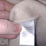 Isaac Mizrahi ‎ Tan White Paisley 100% Cotton Blazer Size XS Photo 5