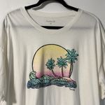 Hurley  Women’s Pegasus Oversized Boyfriend S/S Tee Cream Size L NWOT Photo 5