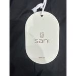 NWT Sani Satin Palazzo Pants Black Viscose Lined Wide Photo 1