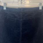 1. State navy blue corduroy Mini Skirt with zip front size 4. Photo 6