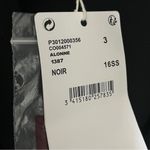 Alonne Long Sleeve Half Buttom Down Adjustable Waist Dress Black XL Large Photo 7