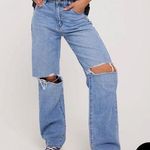 ABRAND A Slouch Jean Baggy 90’s Denim light wash jeans loose fit wide leg Blue Size 25 Photo 0