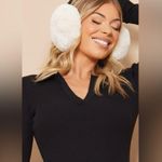 Pretty Little Thing  Ribbed Knit Longsleeve Bodycon Dress Photo 2