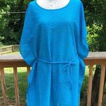 Mario Serrani  Turquoise Beach Cover Up, NWT, Small Photo 0