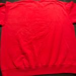 McDonalds ugly Christmas crewneck sweatshirt Christmas tree plus size 2XL Red Photo 2