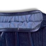 Vintage Black Shimmery Pencil Skirt Sz L/XL Elastic Waist Knee Length Skirt Size L Photo 2