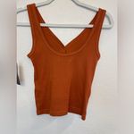 Abercrombie & Fitch  NWT Women's Orange Sleeveless‎ Top Size XS Photo 4