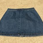 ZARA Zipper front denim mini skirt never worn  Photo 4