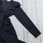 Trina Turk Puff Shoulder Long Sleeve Sheath Dress Photo 3