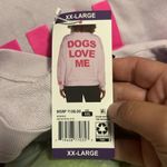 Wildfox New  Dogs Love Me Sweatshirt WF005839 Orchid Patal Purple Pink Sz xxl Photo 14