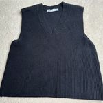 ZARA : Black Knit Vest Photo 2