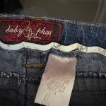 Baby Phat  Dark Blue Flare Jeans y2k size 11 Photo 2