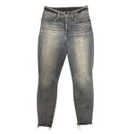 Lucky Brand  Bridgette High Rise Skinny Jeans 8/29 – Medium Wash Raw Hem Stretch Photo 1