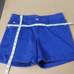 Celebrity Pink Electric Blue Jean Shorts S Dopamine Classic Preppy Rainbowcore Photo 2