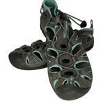Keen  Whisper Womens Gray Aqua Washable Outdoor Hiking Water Sport Sandals size 8 Photo 0